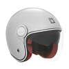 Kask Otwarty Motocyklowy NOX NP106 JET HERITAGE SOLID SILVER
