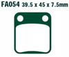 Klocki Hamulcowe EBC FA054TT