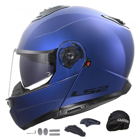 Kask Szczękowy LS2 FF908 STROBE II MAT NAVY BLUE