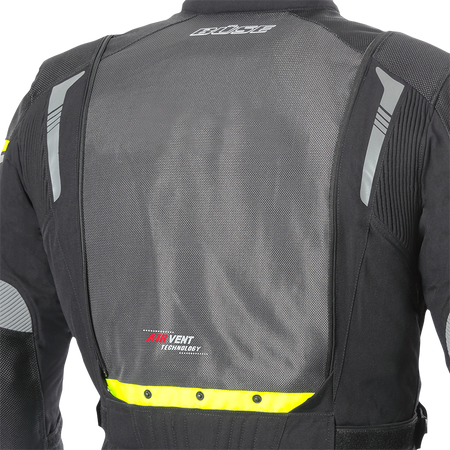 Kurtka Motocyklowa Turystyczna BUSE AGADIR BLACK czarny