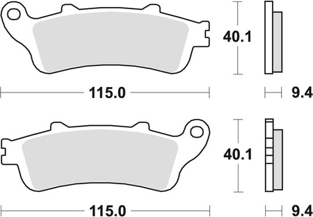 Klocki Hamulcowe TRW MCB693