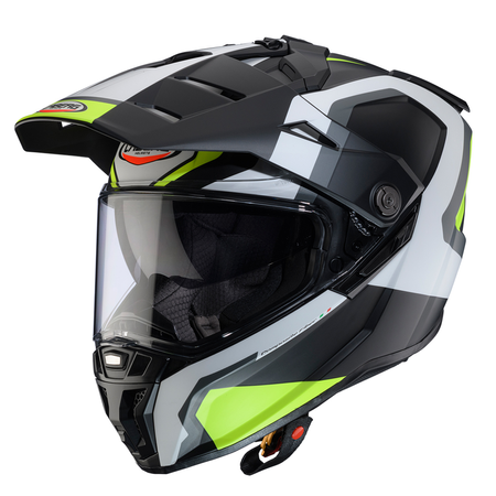 Kask adventure CABERG DUAL TANAMI SCRAM BLACK GREY YELLOW