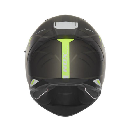 Kask Integralny Motocyklowy NOX N401 CROWER BLACK YELLOW FLUO