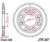 Zębatka Tylna JT JTR247.35