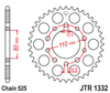 Zębatka Tylna JT JTR1332.41