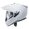 Kask adventure CABERG DUAL TANAMI SOLID WHITE