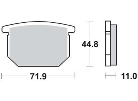 Klocki Hamulcowe TRW MCB501