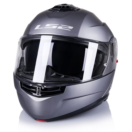 Kask Szczękowy LS2 FF908 Strobe II Solid Titan Matt