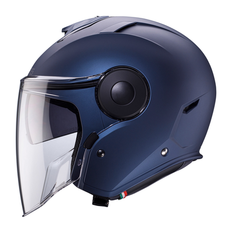 Kask otwarty CABERG JET SOHO SOLID BLUE JEANS