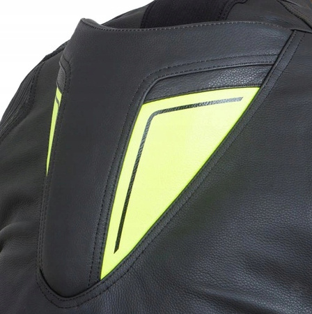 OZONE OUTLET KURTKA MĘSKA VOLT BLACK FLUO YELLOW M (50)