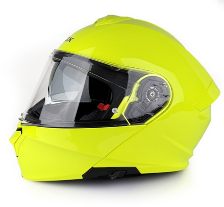 Kask Szczękowy Apex MI100 SOLID FLUO