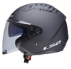 Kask Motocyklowy Otwarty LS2 OF600 COPTER II BLACK MATT