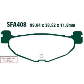 Klocki Hamulcowe EBC SFA408HH