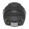 Kask Otwarty Motocyklowy NOX N130 MYST BLACK SILVER MATT