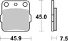 Klocki Hamulcowe SBS 592HF