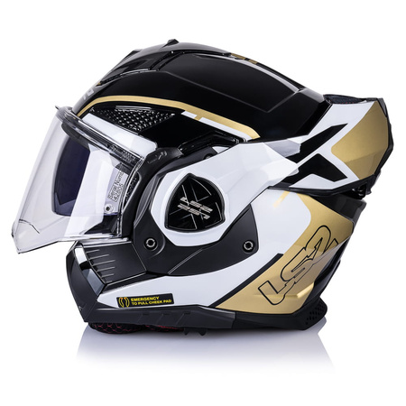 Kask Szczękowy LS2 FF901 Advant X Metryk Gold