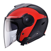 Kask Otwarty Motocyklowy CABERG JET SOHO MILANO BLACK RED