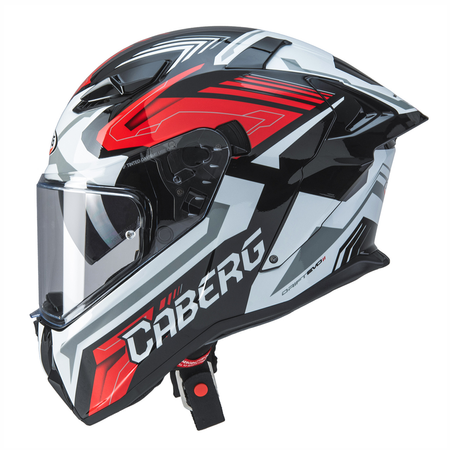 Kask integralny CABERG DRIFT EVO II JARAMA BLACK WHITE RED