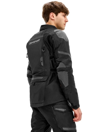 Kurtka Motocyklowa SHIMA DUNE JKT męska czarny