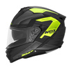 Kask Integralny Motocyklowy NOX N304 CARVER BLACK YELLOW FLUO