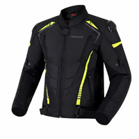 Męska Kurtka Motocyklowa Ozone Pulse Black Fluo