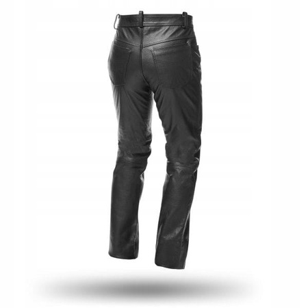 Spodnie Skórzane Męskie ADRENALINE CLASSIC BLACK