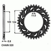 Zębatka Tylna Sunstar SUNR1-3437-39