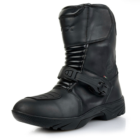 Buty Motocyklowe ZRX SIERRA BLACK czarny skóra