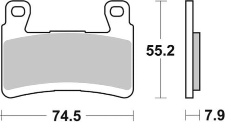 Klocki Hamulcowe SBS 894HS