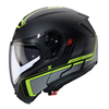 Kask Szczękowy Motocyklowy CABERG FLIP-UP LEVO X ELITE BLACK GREY YELLOW