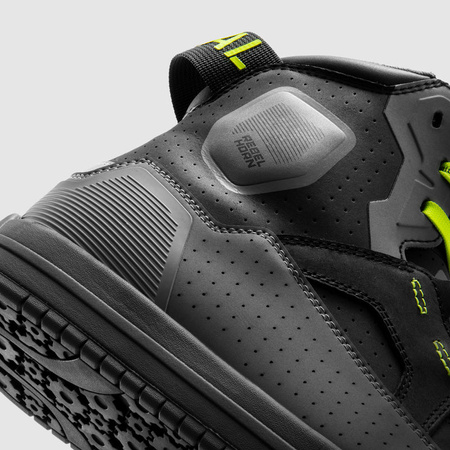 Buty miejskie motocyklowe REBELHORN VANDAL II BLACK/GREY/YELLOW