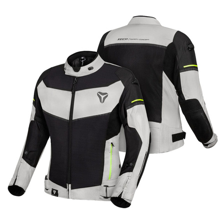 Kurtka Tekstylna Damska SECA STREAM EVO LADY BLACK GREY