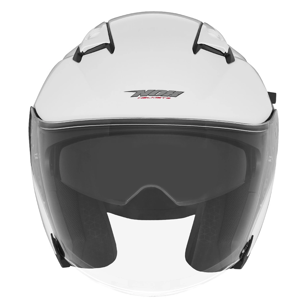 Kask otwarty motocyklowy NOX N130 SOLID Biały