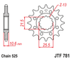Zębatka Przednia JT JTF781.14