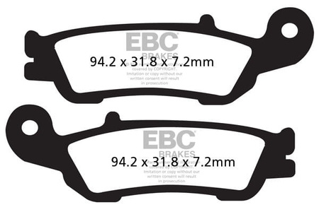 Klocki Hamulcowe EBC FA450R
