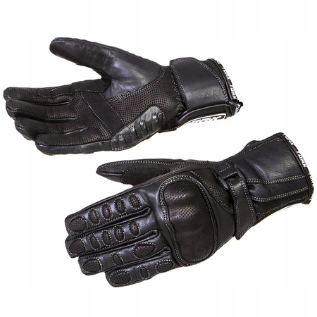 TORX DAMSKIE RĘKAWICE MOTOCYKLOWE SPORTIVE BLACK 2XL