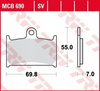 Klocki Hamulcowe TRW MCB690SV