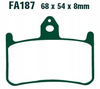 Klocki Hamulcowe EBC FA187HH