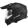 Kask Motocyklowy Adventure LS2 MX702 PIONEER II BLACK MAT czarny matowy