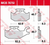 Klocki Hamulcowe TRW MCB787SI