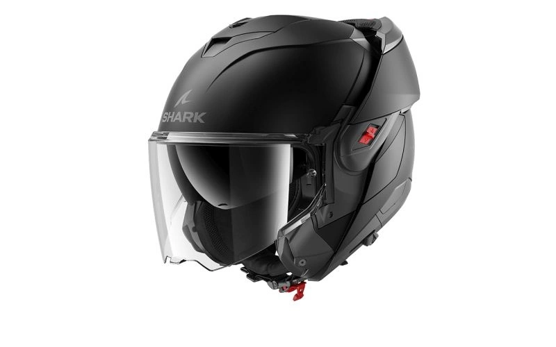 Kask szczękowy SHARK OXO BLANK Czarny mat