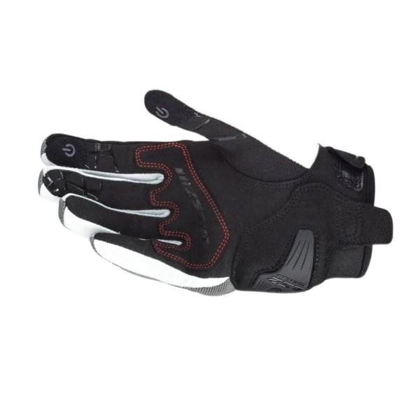 Rękawice damskie LS2 DART 2 LADY GLOVES Szaro-białe