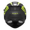 Kask Integralny Motocyklowy NOX N304 CARVER BLACK YELLOW FLUO