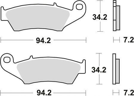 Klocki Hamulcowe TRW MCB669