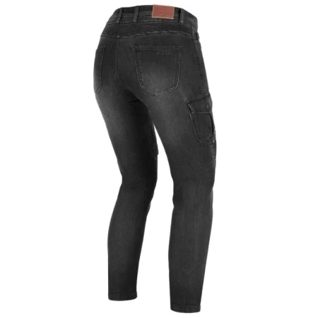BROGER SPODNIE JEANSOWE OHIO LADY TAPERED FIT WASHED BLACK 32/30