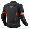 Kurtka Motocyklowa Męska SHIMA SOLID 2.0 BLACK/RED