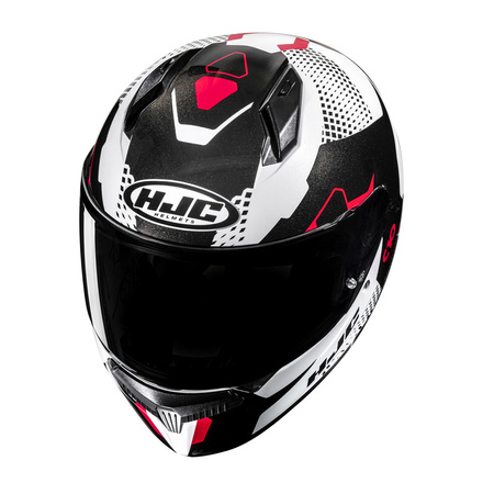 Kask integralny HJC C10 ASPA WHITE BLACK