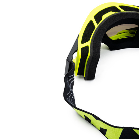 GOGLE IMX ENDURO OFFROAD SAND 2 SZYBY YELLOW MAT BLACK