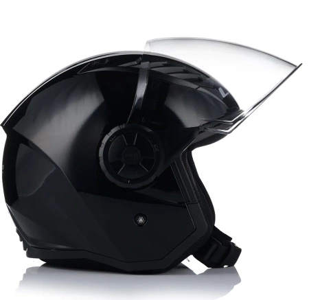 Kask Motocyklowy Otwarty LS2 OF616 AIRFLOW II Solid Black