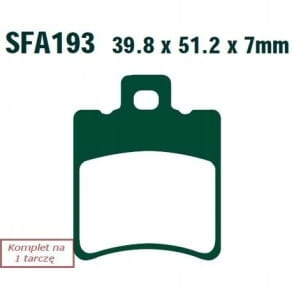 Klocki Hamulcowe EBC SFA193HH